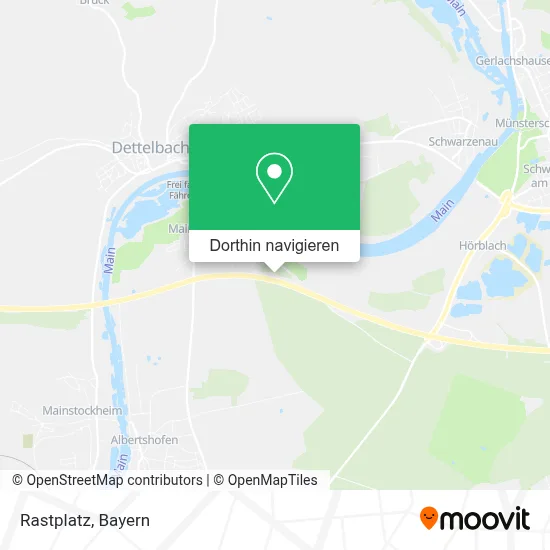 Rastplatz Karte