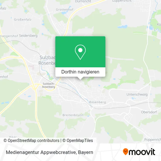 Medienagentur Appwebcreative Karte