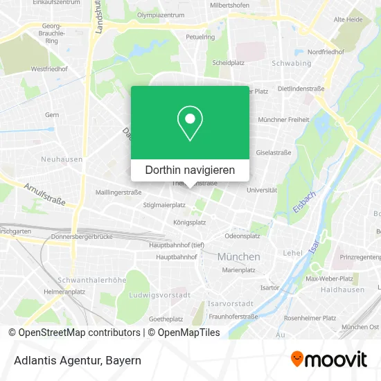 Adlantis Agentur Karte