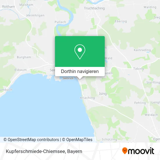 Kupferschmiede-Chiemsee Karte