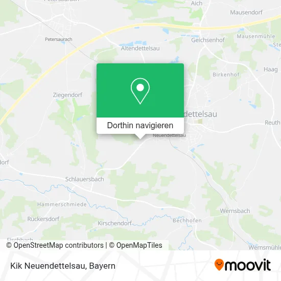 Kik Neuendettelsau Karte