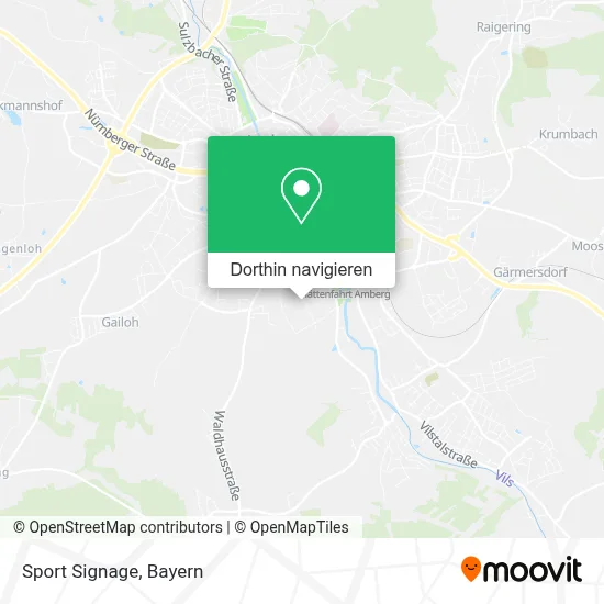 Sport Signage Karte