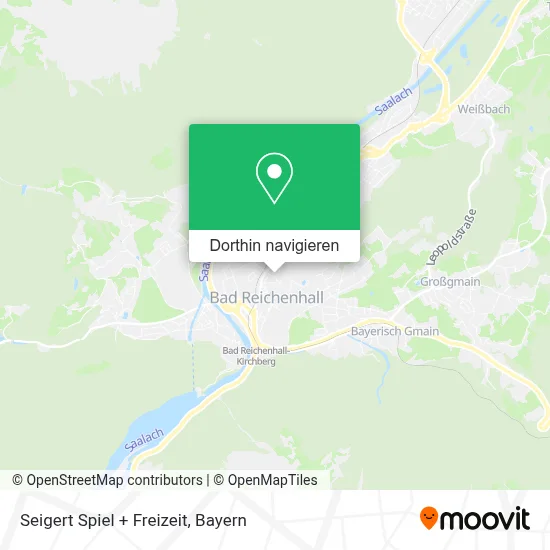 Seigert Spiel + Freizeit Karte