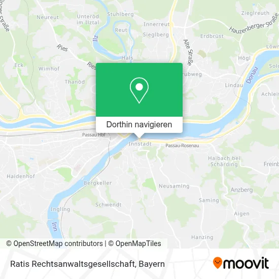Ratis Rechtsanwaltsgesellschaft Karte