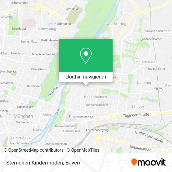 Sternchen Kindermoden Karte