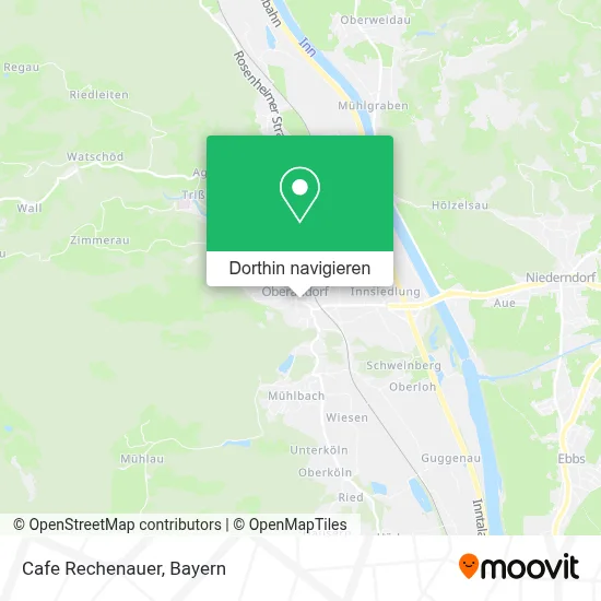 Cafe Rechenauer Karte