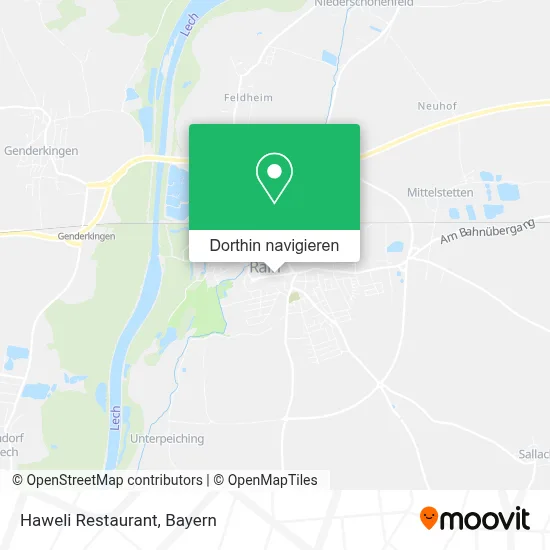 Haweli Restaurant Karte