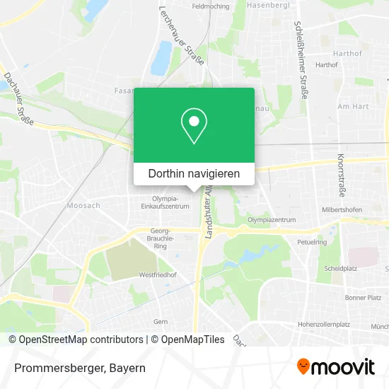 Prommersberger Karte