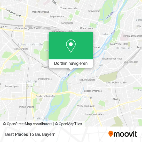 Best Places To Be Karte