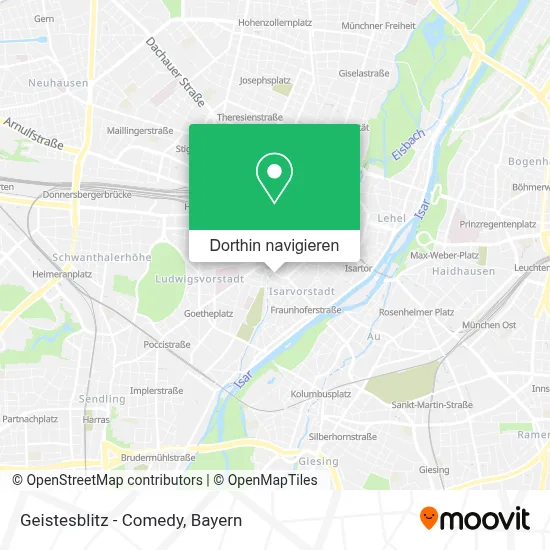 Geistesblitz - Comedy Karte