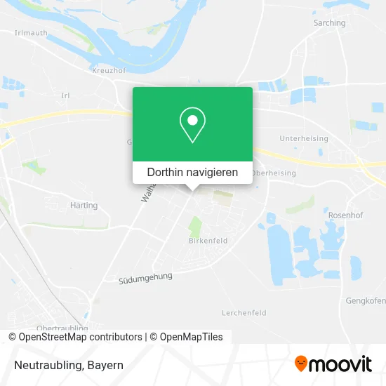 Neutraubling Karte