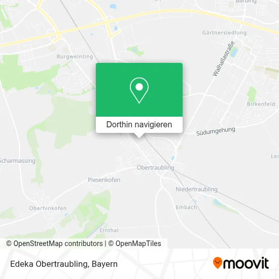 Edeka Obertraubling Karte