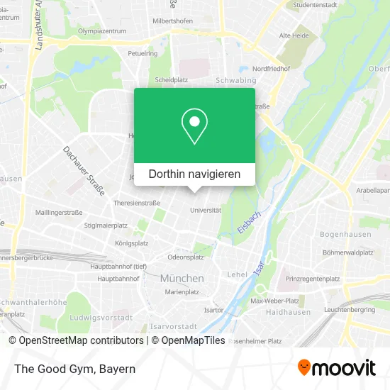 The Good Gym Karte