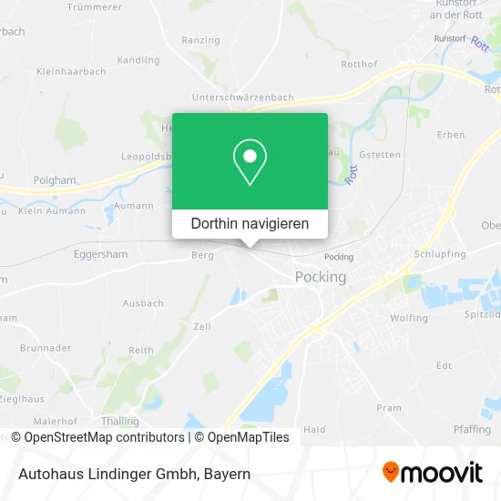 Autohaus Lindinger Gmbh Karte