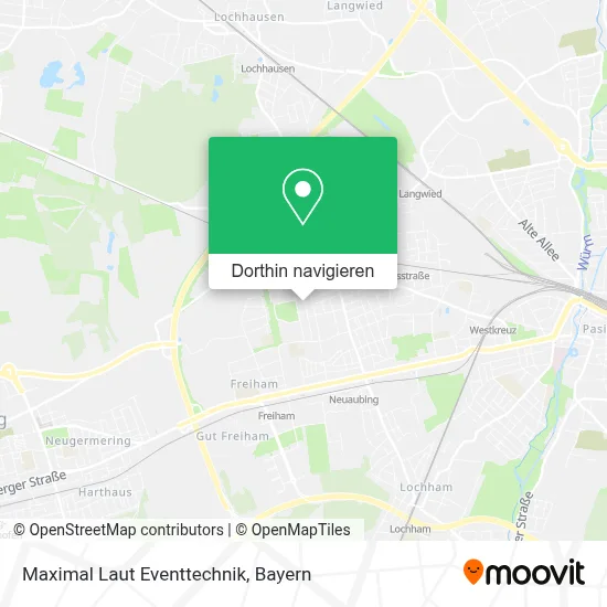 Maximal Laut Eventtechnik Karte