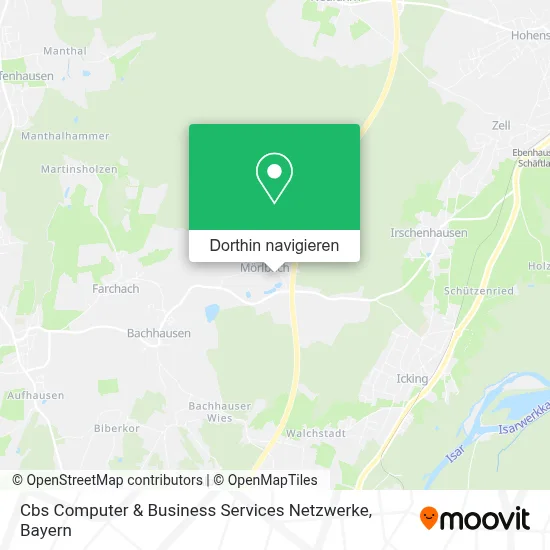 Cbs Computer & Business Services Netzwerke Karte