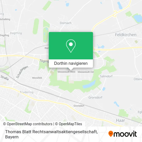 Thomas Blatt Rechtsanwaltsaktiengesellschaft Karte