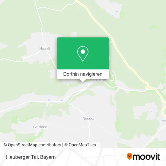 Heuberger Tal Karte