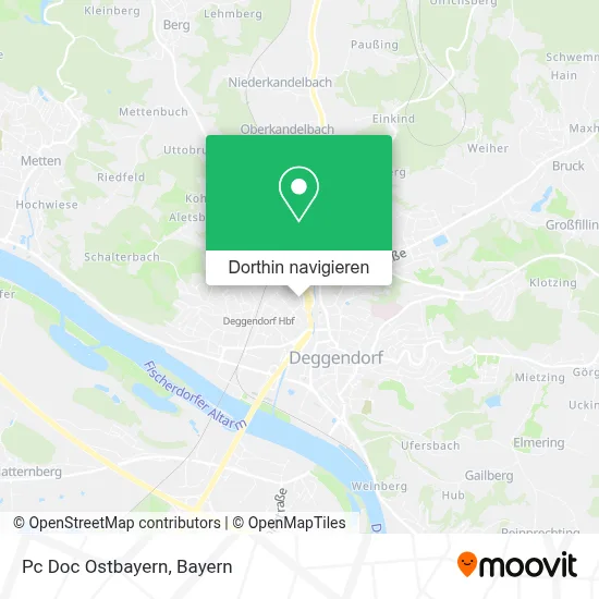 Pc Doc Ostbayern Karte