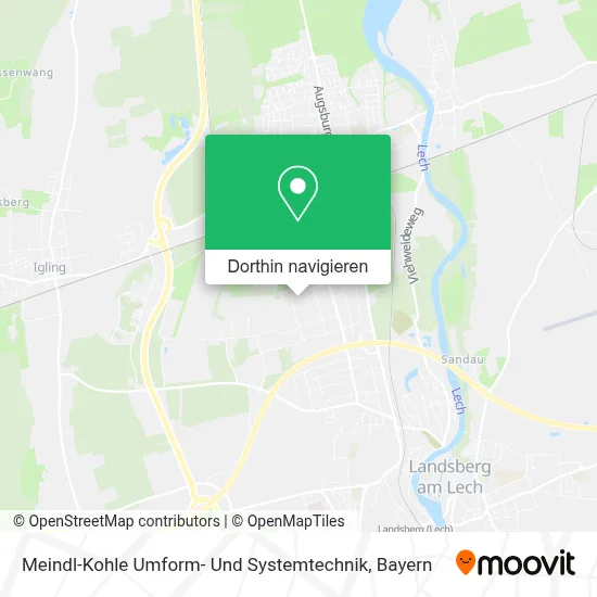 Meindl-Kohle Umform- Und Systemtechnik Karte