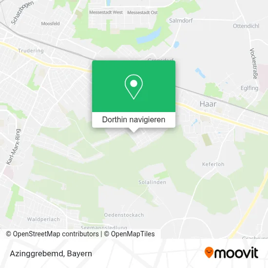 Azinggrebemd Karte