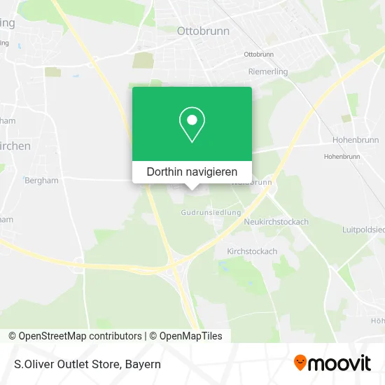 S.Oliver Outlet Store Karte