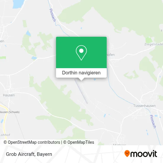 Grob Aircraft Karte
