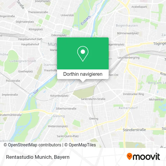 Rentastudio Munich Karte