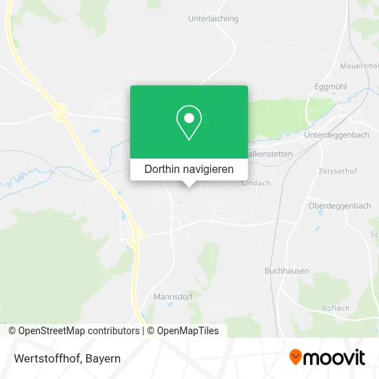 Wertstoffhof Karte