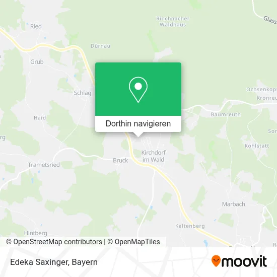 Edeka Saxinger Karte