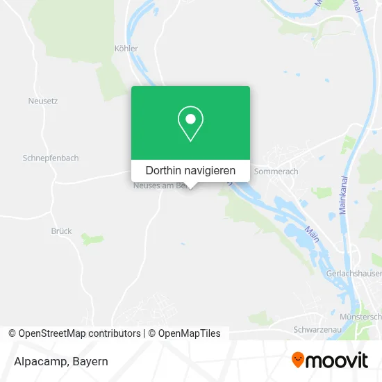 Alpacamp Karte