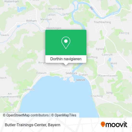 Butler-Trainings-Center Karte