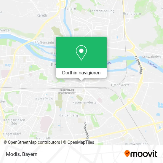 Modis Karte