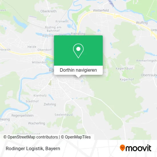 Rodinger Logistik Karte