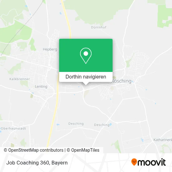 Job Coaching 360 Karte