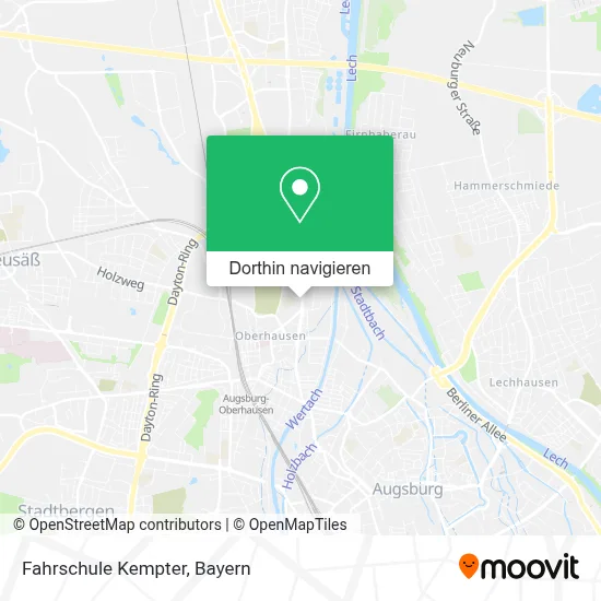 Fahrschule Kempter Karte