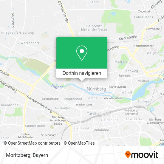 Moritzberg Karte