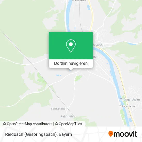 Riedbach (Gespringsbach) Karte