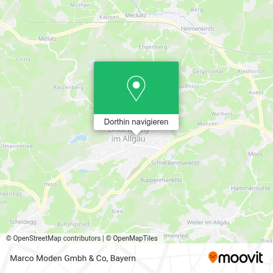 Marco Moden Gmbh & Co Karte