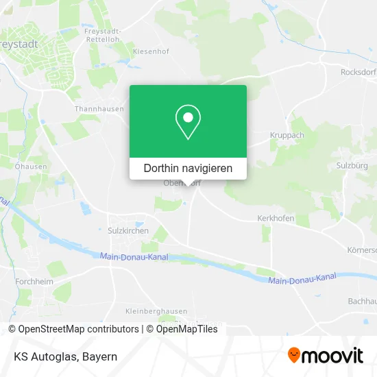 KS Autoglas Karte