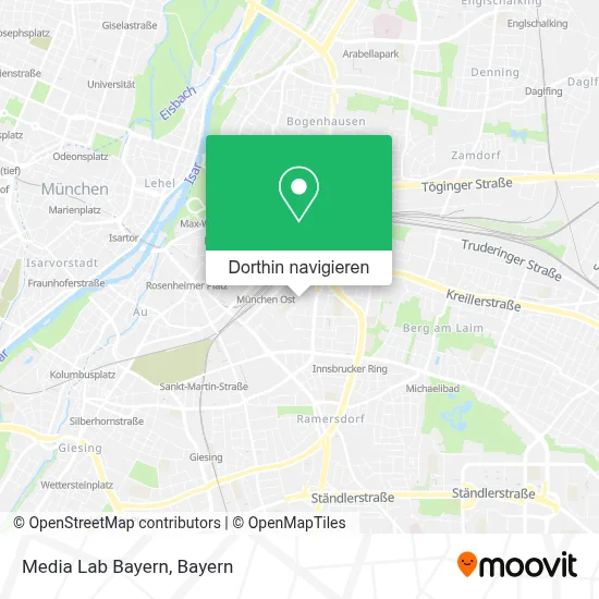 Media Lab Bayern Karte