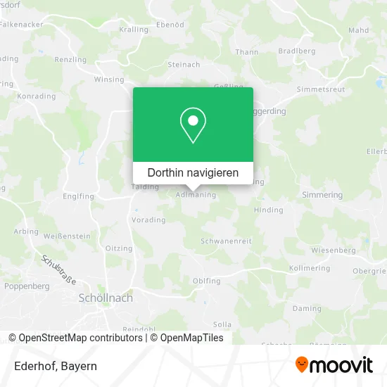 Ederhof Karte