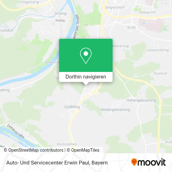 Auto- Und Servicecenter Erwin Paul Karte