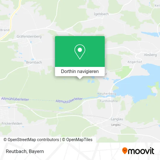 Reutbach Karte