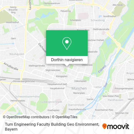 Tum Engineering Faculty Building Geo Environment Karte