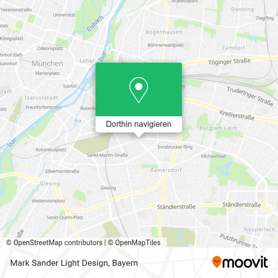 Mark Sander Light Design Karte