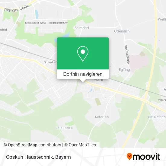 Coskun Haustechnik Karte