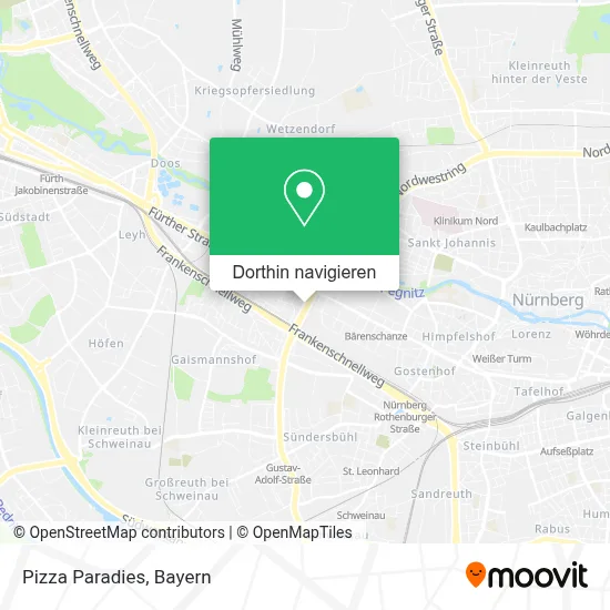 Pizza Paradies Karte