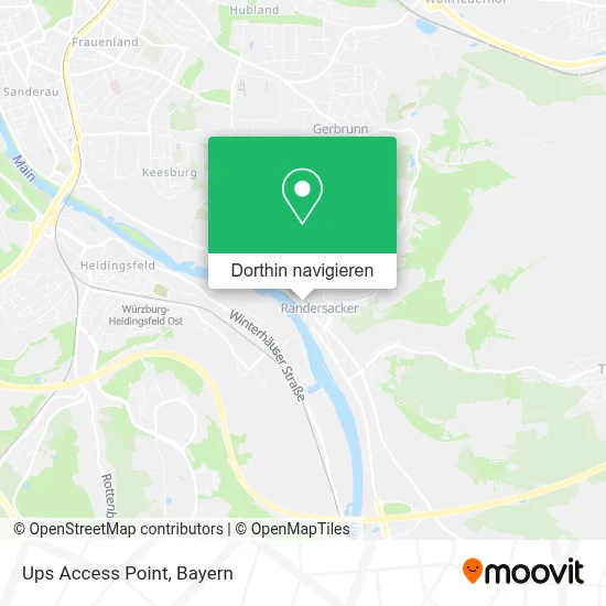 Ups Access Point Karte