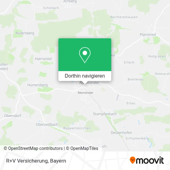 R+V Versicherung Karte